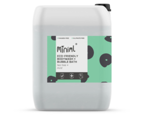 Dušigeel ja vannivaht (5L), teepuu (tea tree) ja piparmünt
