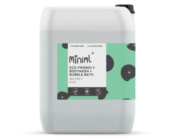 Dušigeel ja vannivaht (5L), teepuu (tea tree) ja piparmünt