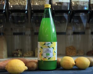 Organic lemon juice, 1L