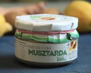 Organic mustard, 200 g