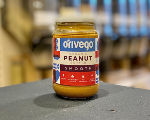 Organic smooth peanut butter Orivego, 340 g