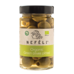 Органические зеленые оливки без косточек Nefeli, 295 г (140 г)