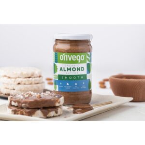Orgaaniline kreemjas mandlivõi "Orivego", 340g