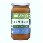 Ühtlane mahe mandlikreem Orivego, 340 g