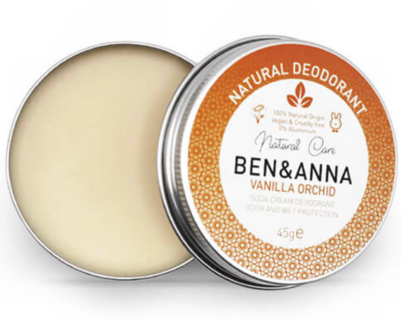 Looduslik kreem-deodorant "Vanilje orhidee", "BEN&ANNA", 45g