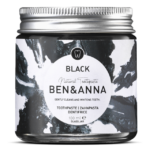 Натуральная отбеливающая зубная паста с активированным углем, маслом мяты, алоэ вера и облепихи "BEN&ANNA", без фтора, 100 мл