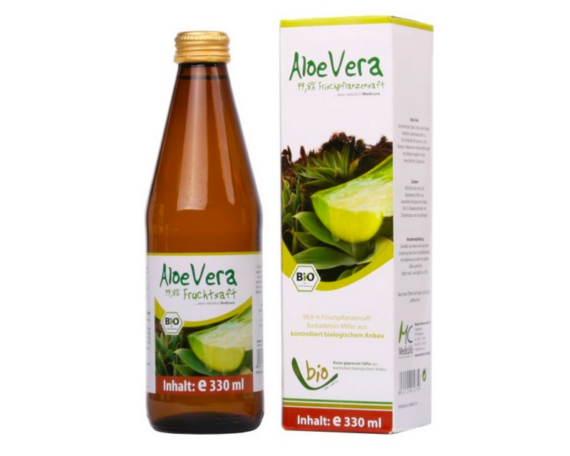 Organic aloe vera juice Bio Medicura, 330ml