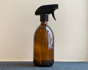 Pruun pihustiga klaaspudel, 500 ml