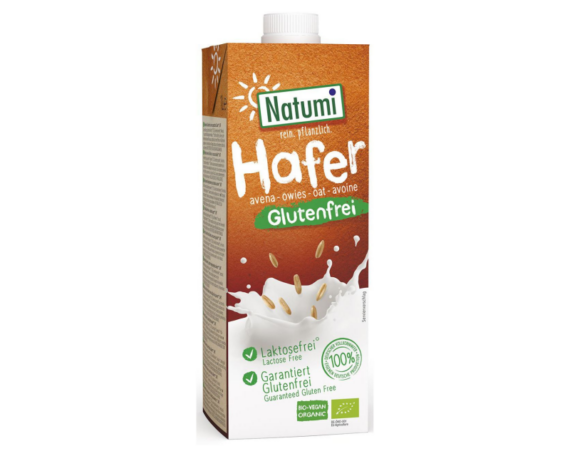 Gluten-free organic oat drink Natumi, 1 L