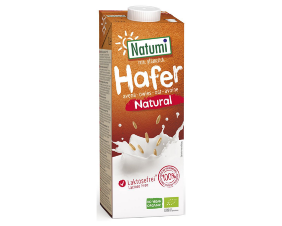 Органический овсяный напиток без добавления сахара Natumi, 1 л