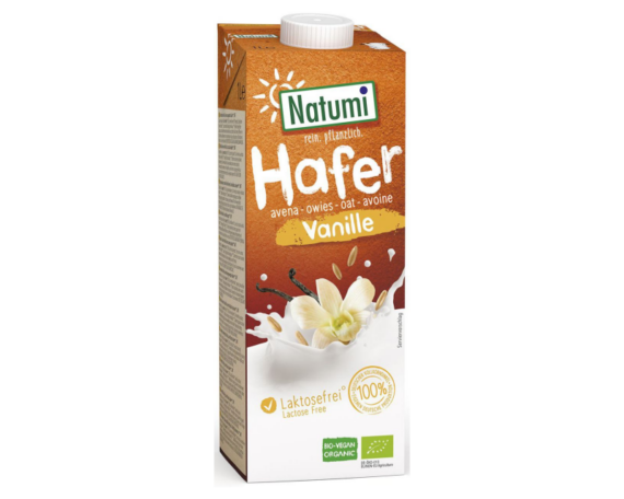 Vaniljemaitseline mahekaera jook Natumi, 1 L