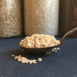 Органический коричневый круглый рис