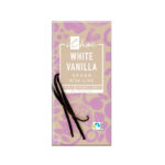 Organic white chocolate WHITE VANILLA, 80 g, Ichoc