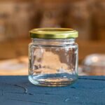 Стеклянная банка 200 мл с крышкой