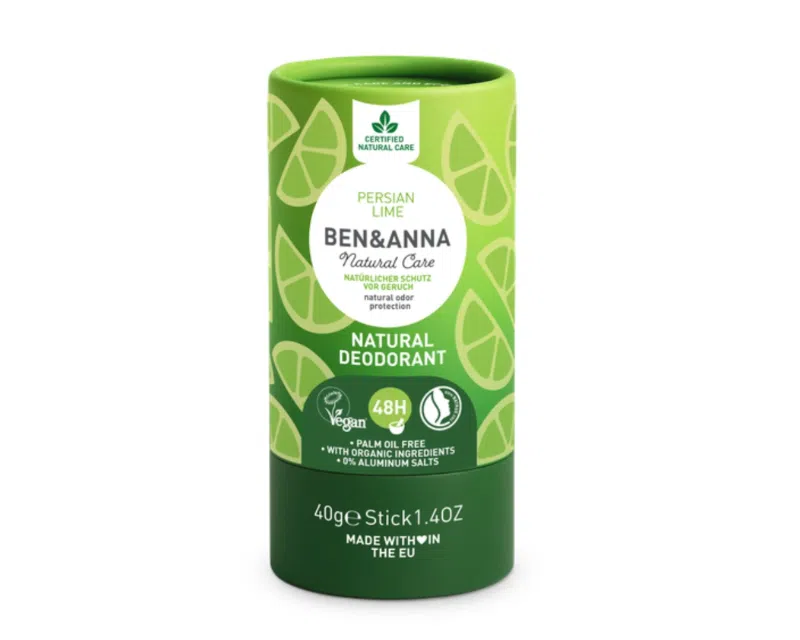 Naturaalne pulkdeodorant Persian Lime Ben&Anna, 40 g Pencil deodorant NATURAL PERSIAN LIME, 40 g, BEN & ANNA - Image 1