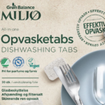 Eco-friendly dishwasher tablets, 30 pcs, GRON BALANCE