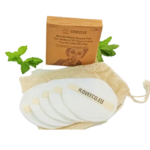 Многоразовые подушечки для снятия макияжа, 5 шт.