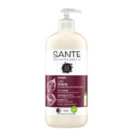 Organic shampoo with birch leaves and vegetable proteins, 500 ml, SANTE