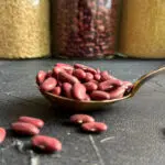 Red organic beans