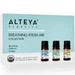 Organic essential oil set Breathing Fresh Air Alteya, 3×5 ml