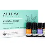Organic essential oil set Gratitude Alteya, 4×5 ml