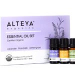 Набор органических эфирных масел Pleasure Alteya, 3×5 мл