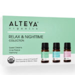 Набор органических эфирных масел Relax & Nighttime Alteya, 3×5 мл