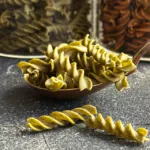 Organic chickpea pasta Fusilli with Nori seaweed