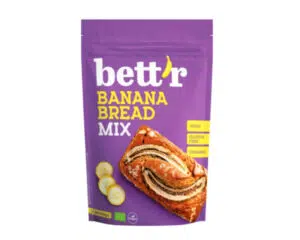 Organic gluten-free banana bread mix Bett'r, 300 g