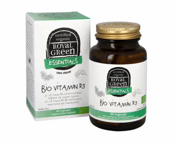 Mahe D3-vitamiin Royal Green, 60 kapslit - Image 1