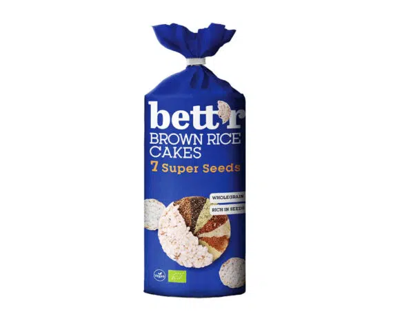 Mahe riisigaletid erinevate terade ja seemnetega Bett’r, 120 g - Image 1