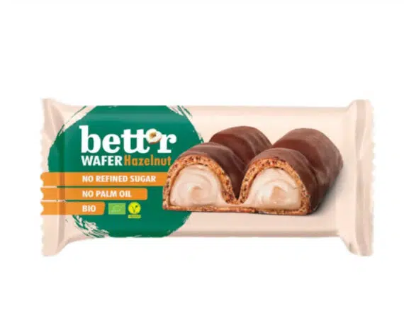Mahe vahvlibatoon metspähklikreemi täidisega Bett’r, 33 g - Image 1