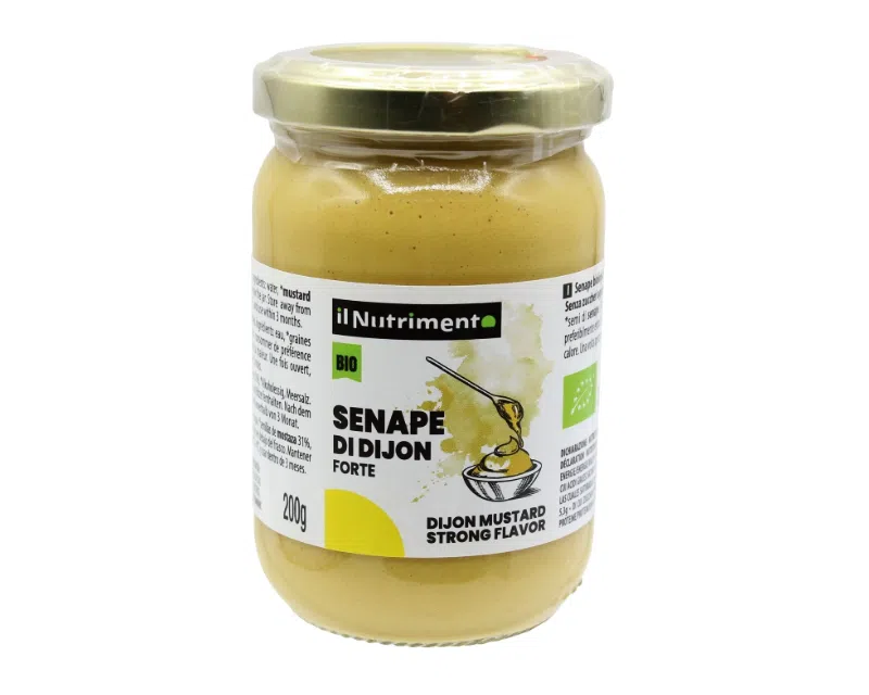 Vurtsikas_Dijoni_mahe_sinep_Il_Nutrimento_200g Vürtsikas Dijoni mahe sinep Il Nutrimento, 200 g - Image 1