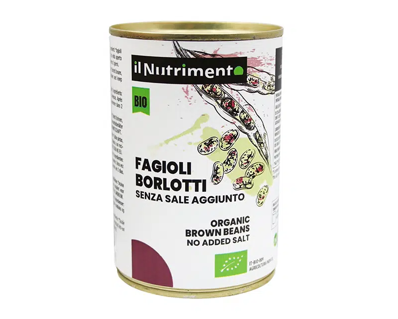 konserveeritud_soolavabad_Borlotti_mahe_oad_Il_Nutrimento_400g Konserveeritud soolavabad Borlotti mahe oad Il Nutrimento, 400 g - Image 1