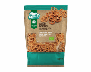 Soolatud mahe kaerakringlid pretzels Probios, 80 g
