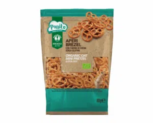 Soolatud mahe kaerakringlid pretzels Probios, 80 g