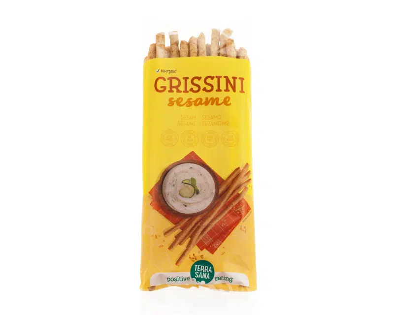 Grissini_Sesame_mahe_leivapulgad_Terrasana_125g Grissini Sesame mahe leivapulgad Terrasana, 125 g - Image 1