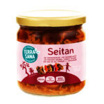 Органические кусочки сейтана в соусе тамари, 350 г, TERRASANA