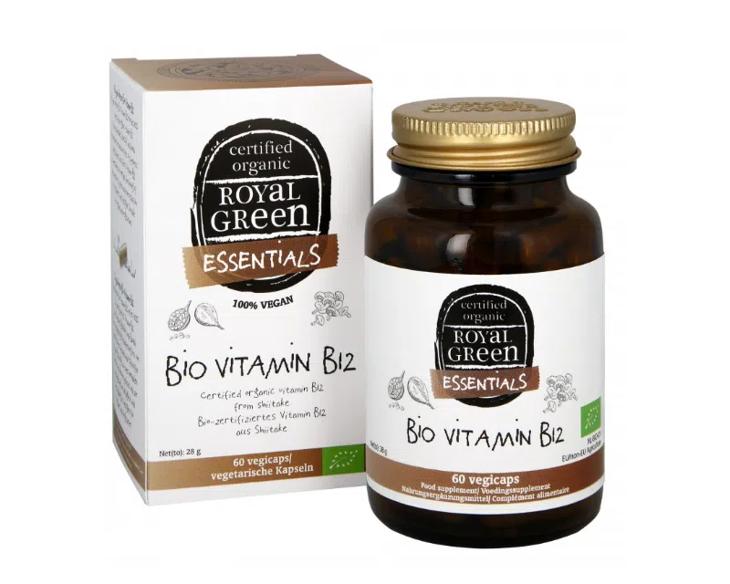 Mahe_B12-vitamiin_25_µg_Royal_Green_60_kapslit Mahe B12-vitamiin 25 µg Royal Green, 60 kapslit - Image 1